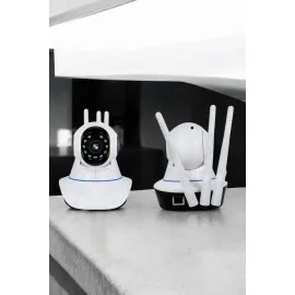 Wifi Kamera Ev Kamerası Gece Görüşlü Kablosuz Bebek Izleme Kamerası