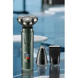 Yüksek Performanslı 3 Başlıklı Profesyonel Tıraş Makinesi