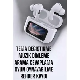 Bluetooth Kulaklık Kulakiçi Güçlü Ses Kaliteli Sesli Asistan