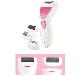 Ayak Törpü Başlıklı Epilatör Aleti 4 Başlıklı Taşınabilir Şarjlı Epilasyon Cihazı