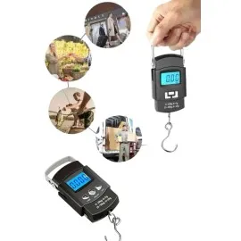 Profesyonel El Terazisi El Kantarı 50 Kg Dijital Göstergeli Tartı