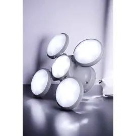 Güneş Enerjili Solar Aydınlatma Kamp Çadır Lambası Şarjlı Ampül Led Şarjlı El Feneri Işıldak