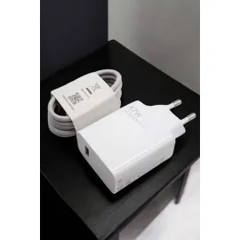 Şarj Aleti 67W Hızlı Şarj Turbo Type-C Uyumlu Şarj Adaptörü Kablosu