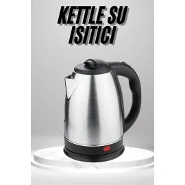 Su Isıtıcı 220 - 240 V Paslanmaz Çelik Kettle Uzun Ömürlü 2000 Watt