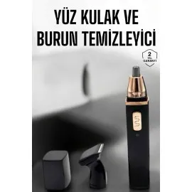 Seyahat Tipi Mini Taşınabilir Siyah Burun Kulak Yanak Kıl Ve Tüy Temizleme Makinesi