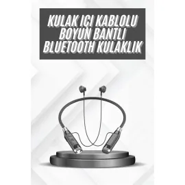 Bluetooth Kulaklık 120 Saat Kullanım Süresi Boyun Askılı Bluetooth Kablosuz Kulaklık