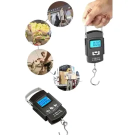 Profesyonel El Terazisi El Kantarı 50 Kg Dijital Göstergeli Tartı