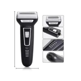 3'lü Set Saç Sakal Kesme Traş Makinesi Burun Kılı Alma Tıraş Makinesi