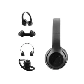 Bluetooth Kablosuz Kulaklık Siyah Wireless 5.0 Kulak Üstü Uzun Pil Ömrü