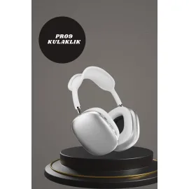 Kulak Üstü P9 Kablosuz Bluetooth Kulaklık Ve 7 Kordonlu Akıllı Saat