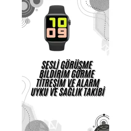 Yeni Nesil En Çok Tercih Edilen Akıllı Saat Müzik Dinleme Tema Değiştirme Çağrı Cevaplama