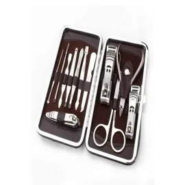 Tırnak Bakımı Tırnak Makası Profesyonel 12 Parça El Ayak Manikür Pedikür Seti