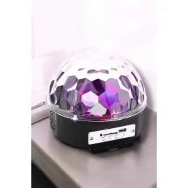 Bluetooth Ve Uzaktan Kumandalı Çok Renkli Masaüstü Disko Topu