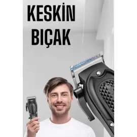 Sıfır Tıraş Makinesi Dijital Göstergeli Paslanmaz Çelik Bıçaklı Taşınabilir