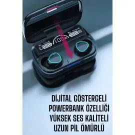 Bluetooth Bağlantılı Suya Dayanıklı, Uzun Pil Ömürlü Kablosuz Kulaklık