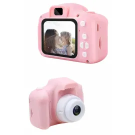 Çocuklara Özel Fotoğraf Ve Video Çeken Mini Çok Renkli Fotoğraf Makinesi