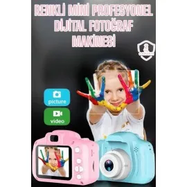 Çocuk Kamerası Profesyonel Hafif Ve Uzun Ömürlü Usb Şarjlı 2.0 İnç