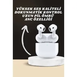 7 Kordonlu Akıllı Saat Ve 3.nesil Kulaklık Dokunmatik Ekran Sesli Görüşme Yapabilen