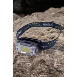 Kafa Lambası El Fenerli Kamp Lambası Usb Şarjlı Esnek Lamba