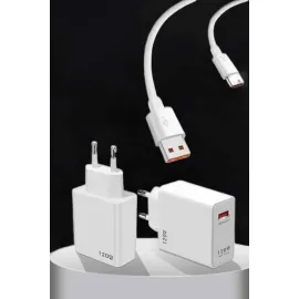 Type-C 120W Şarj Aleti Hızlı Şarj Turbo