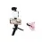 Telefon Tutucu Led Işıklı Kumandalı Mikrofon Telefon Vlog Video Kayıt