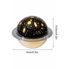 Hava Nemlendirici Renk Değiştiren Oda Kokusu Yıldızlı Projektör