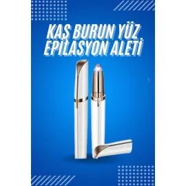 Yüz Epilatör Kıl Kaş Bıyık Tüy Alma Aleti Kaş Bıyık Alma Epilatörü