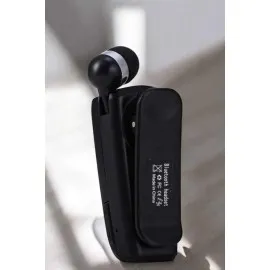 Makaralı Bluetooth Kulaklık Kulak İçi Android Ios Uyumlu Titreşimli