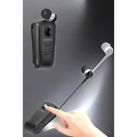 Makaralı Bluetooth Kulaklık Çağrı Cevaplama Kablolu Uzun Pil Ömrü