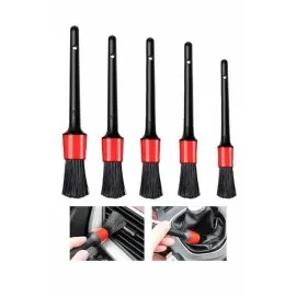 5 Parça Araç İçi Temizlik Fırçası Araç İçi-Dışı Temizleme Fırça Seti