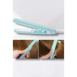 180°C Isı Ve Uzun Süre Kalıcı Düzlük Sağlayan Mini Saç Düzleştirici