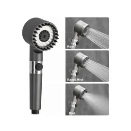 Masaj Etkili Turbolu Çok Fonksiyonlu Filtreli Duş Başlığı Yeni Nesil