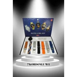 2025 Model Çok Kordonlu Akıllı Saat Ve Bluetooth Kulaklık El Fenerli