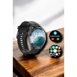 Nfc Ve Kablosuz Şarjlı Akıllı Saat Ekg, Nabız & Spor Modları Ile Ios Ve Android Uyumlu