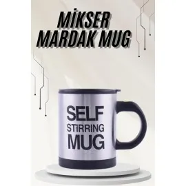 Karıştırıcı Özellikli Mikser Kupa Bardak Termos Bardak