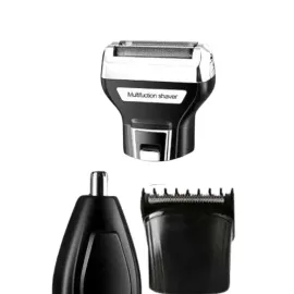 Kulak Burun Kıl Kesme Ense Yanak Tıraş Seti 3 Başlıklı Profesyonel