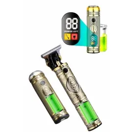 Erkeklere Özel 3 Başlıklı Tıraş Makinesi Saç Sakal Ense Kulak Tıraşına Uygun