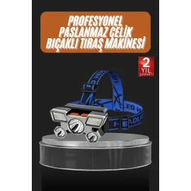 El Feneri Süper Kafa Lambası 4 Modlu 5 Led Kafa Feneri