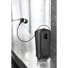 Makaralı Bluetooth Kulaklık Kulak İçi Android iOS Uyumlu Titreşimli