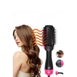 Saç Kurutma Makinesi Saç Düzleştirici Fön Tarak Isı Ayarlı Sıkı Dişli