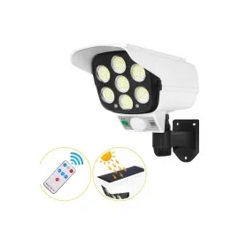 Solar Bahçe Aydınlatması Hareket Sensörlü Uzaktan Kumandalı Kamera Görünümlü