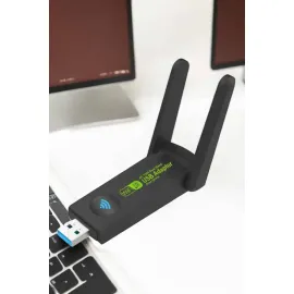 Wifi Adaptör Çift Bantlı Kablosuz Wifi Adaptörü