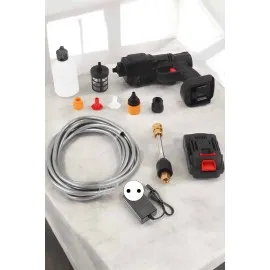 Yeni Nesil Araç Yıkama Şarjlı Tabancası Basınçlı Su Hazneli