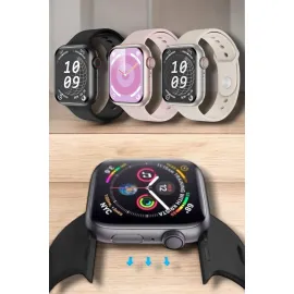 Akıllı Saat Adım Sayar, Kalp Atışı İzleme Dokunmatik Bluetooth Bağlantılı