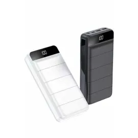 Powerbank 50.000 Mah Dijital Göstergeli Taşınabilir 4 Portlu Hızlı Powerbank