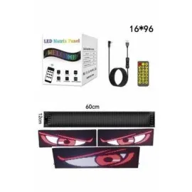 Digital Araba Yazısı Ekran Matrix En Büyük Boy Matrix Led Panel