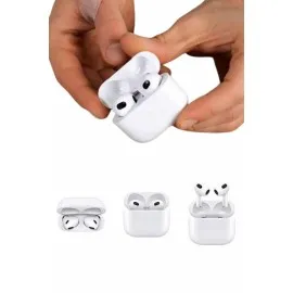 3.nesil İos Android Uyumlu Bluetooth 5.0 Beyaz Çağrı Cevaplama