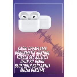 Bluetooth Kulaklık 3. Nesil Ios Android Uyumlu Yeni Nesil Wireless Charge