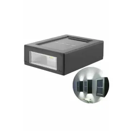 Dekoratif Duvar Lambası Solar Güneş Enerjili Bahçe Aydınlatması