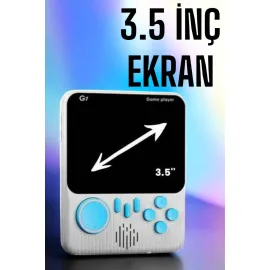 El Atarisi 3.5 inç Ekran Çift Konsol 666 Adet Retro Oyun Gamepad